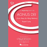Download or print Agnus Dei Sheet Music Printable PDF 4-page score for Concert / arranged Unison Choir SKU: 70894.
