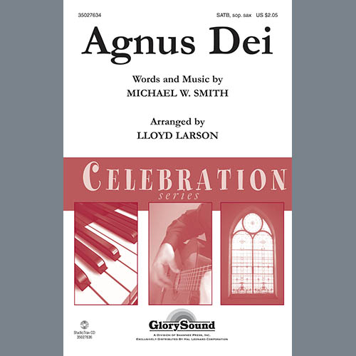 Download or print Lloyd Larson Agnus Dei Sheet Music Printable PDF 15-page score for Romantic / arranged SATB Choir SKU: 296285.