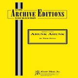 Download or print Ahunk Ahunk - Drums Sheet Music Printable PDF 1-page score for Jazz / arranged Jazz Ensemble SKU: 334630.