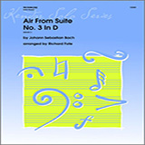 Download or print Fote Air From Suite #3 In D - Piano Sheet Music Printable PDF 3-page score for Classical / arranged Brass Solo SKU: 317077.