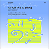 Download or print Air On The G String (from Orchestral Suite No. 3) - Clarinet Sheet Music Printable PDF 1-page score for Classical / arranged Woodwind Solo SKU: 313335.