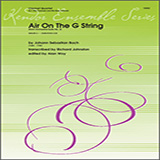 Download or print Air On The G String (from Orchestral Suite No. 3) - Conductor Score (Full Score) Sheet Music Printable PDF 2-page score for Classical / arranged Woodwind Ensemble SKU: 330658.