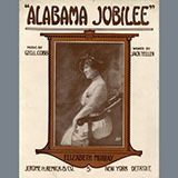 Download or print Alabama Jubilee Sheet Music Printable PDF 3-page score for Folk / arranged Piano, Vocal & Guitar (Right-Hand Melody) SKU: 66908.