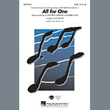 Download or print All For One (from High School Musical 2) Sheet Music Printable PDF 10-page score for Pop / arranged SATB Choir SKU: 284108.