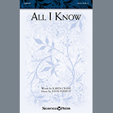 Download or print All I Know Sheet Music Printable PDF 9-page score for Sacred / arranged SATB Choir SKU: 474072.