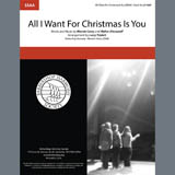 Download or print All I Want For Christmas Is You (arr. Larry Triplett) Sheet Music Printable PDF 10-page score for Barbershop / arranged SSAA Choir SKU: 407044.