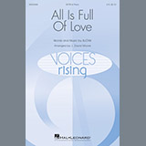 Download or print All Is Full Of Love Sheet Music Printable PDF 7-page score for Concert / arranged SATB Choir SKU: 188958.
