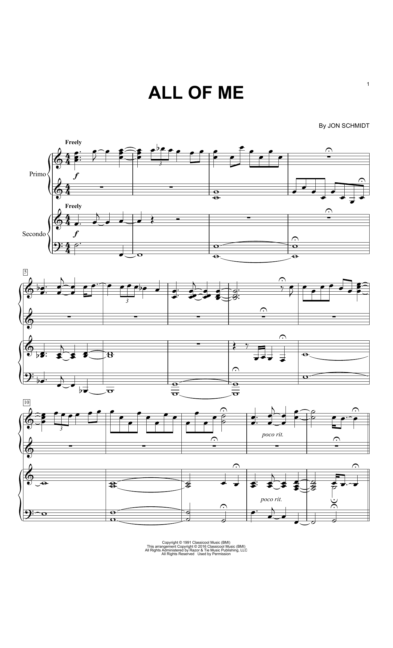 Download The Piano Guys All Of Me Sheet Music