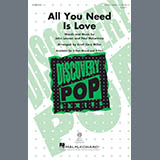 Download or print All You Need Is Love (arr. Cristi Cari Miller) Sheet Music Printable PDF 10-page score for Pop / arranged 2-Part Choir SKU: 403874.