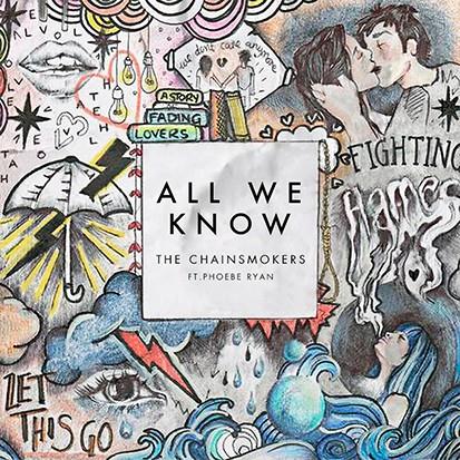 Download The Chainsmokers All We Know Sheet Music and Printable PDF Score for Piano, Vocal & Guitar (Right-Hand Melody)