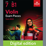 Download or print Allegretto non troppo (Grade 7, B1, from the ABRSM Violin Syllabus from 2024) Sheet Music Printable PDF 11-page score for Classical / arranged Violin Solo SKU: 1341767.