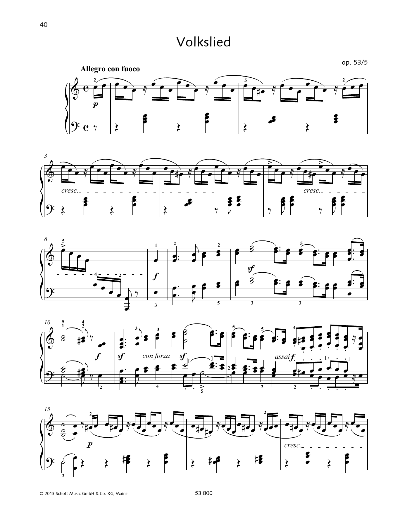 Download Felix Mendelssohn Bartholdy Allegro don fuoco Sheet Music
