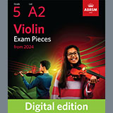 Download or print Allegro (Grade 5, A2, from the ABRSM Violin Syllabus from 2024) Sheet Music Printable PDF 6-page score for Classical / arranged Violin Solo SKU: 1341661.