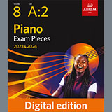 Download or print Allegro (Grade 8, list A2, from the ABRSM Piano Syllabus 2023 & 2024) Sheet Music Printable PDF 8-page score for Classical / arranged Piano Solo SKU: 1142272.