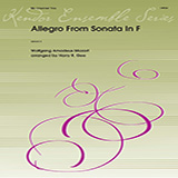 Download or print Allegro From Sonata In F - 1st Bb Clarinet Sheet Music Printable PDF 4-page score for Classical / arranged Woodwind Ensemble SKU: 371418.