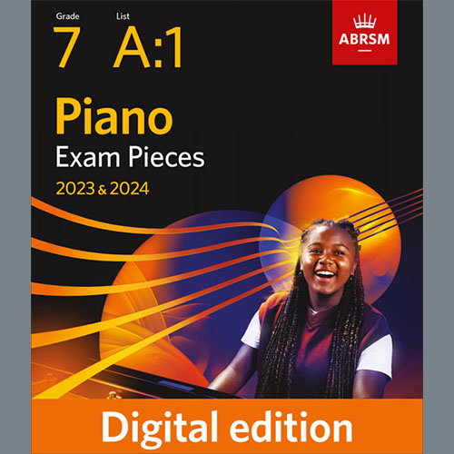 Download Joseph Haydn Allegro moderato (Grade 7, list A1, from the ABRSM Piano Syllabus 2023 & 2024) Sheet Music and Printable PDF Score for Piano Solo
