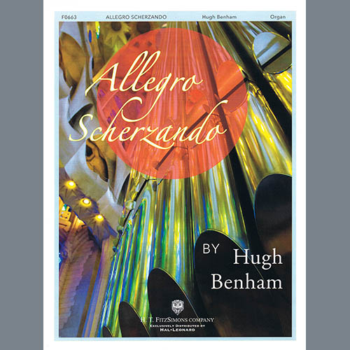 Download Hugh Benham Allegro Scherzando Sheet Music and Printable PDF Score for Organ