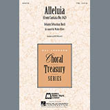 Download or print Alleluia (from Cantata 142) (arr. Walter Ehret) Sheet Music Printable PDF 1-page score for Concert / arranged TTBB Choir SKU: 85233.