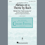 Download or print Alleluia On A Theme By Bach (from Magnificat, BWV 243) (arr. Russell Robinson) Sheet Music Printable PDF 6-page score for Festival / arranged SSA Choir SKU: 1133138.