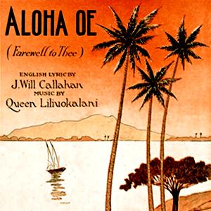 Download Queen Liliuokalani Aloha Oe Sheet Music and Printable PDF Score for Ukulele Ensemble