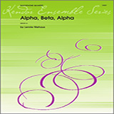 Download or print Alpha, Beta, Alpha - Alto Sax 1 Sheet Music Printable PDF 2-page score for Classical / arranged Woodwind Ensemble SKU: 317544.
