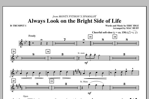 Download Mac Huff Always Look On The Bright Side Of Life Sheet Music