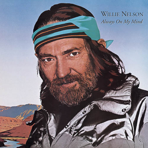 Download Willie Nelson Always On My Mind Sheet Music and Printable PDF Score for Guitar with Strumming Patterns