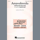 Download or print Amavolovolo (arr. Rudolf de Beer) Sheet Music Printable PDF 6-page score for A Cappella / arranged SSAA Choir SKU: 478563.