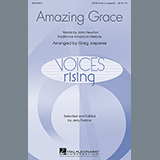 Download or print Amazing Grace Sheet Music Printable PDF 5-page score for Jazz / arranged SATB Choir SKU: 283979.