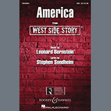 Download or print America (from West Side Story) (arr. William Stickles) Sheet Music Printable PDF 8-page score for Broadway / arranged SSA Choir SKU: 533458.