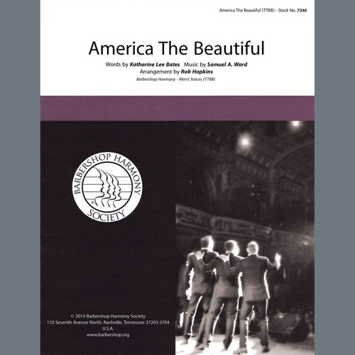 Download Katharine Lee Bates America, The Beautiful (arr. Rob Hopkins) Sheet Music and Printable PDF Score for SSAA Choir