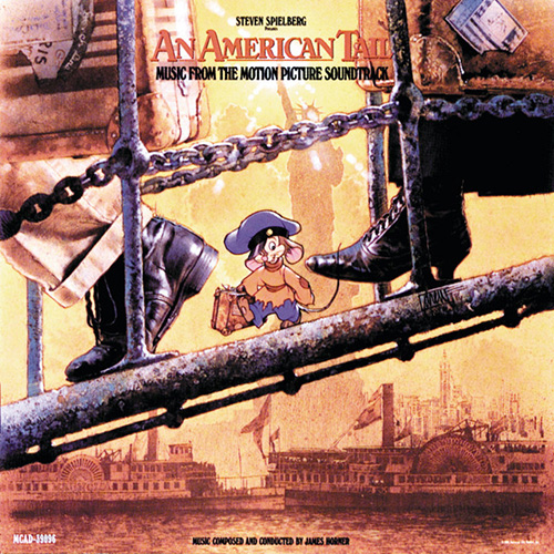 Download James Horner An American Tail (Main Title) Sheet Music and Printable PDF Score for Piano Solo