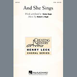 Download or print And She Sings Sheet Music Printable PDF 10-page score for Concert / arranged 2-Part Choir SKU: 290437.