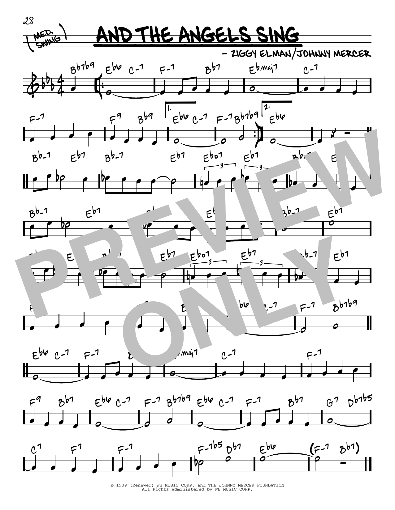 Download Benny Goodman And The Angels Sing Sheet Music