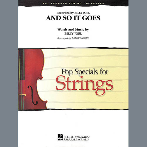 Download Larry Moore And So It Goes - Full Score Sheet Music and Printable PDF Score for String Quartet