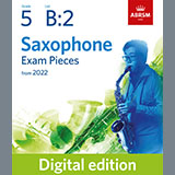 Download or print Andante (from Sonata for the Harp) (Grade 5 List B2 from the ABRSM Saxophone syllabus from 2022) Sheet Music Printable PDF 14-page score for Classical / arranged Alto Sax Solo SKU: 494085.