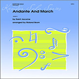Download or print Brom Andante And March - Piano Sheet Music Printable PDF 3-page score for Classical / arranged Brass Solo SKU: 336860.