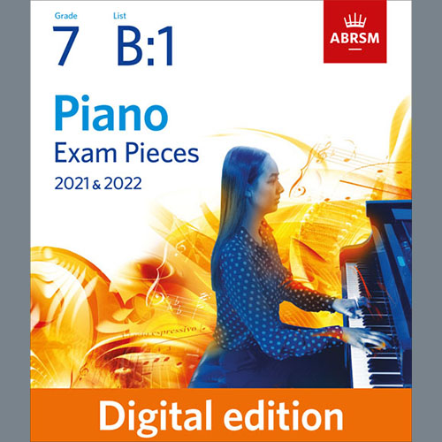 Download Gabriel Faure Andante moderato (Grade 7, list B1, from the ABRSM Piano Syllabus 2021 & 2022) Sheet Music and Printable PDF Score for Piano Solo
