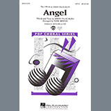 Download or print Angel (arr. Mark Brymer) Sheet Music Printable PDF 11-page score for Pop / arranged SATB Choir SKU: 435336.