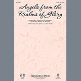 Download or print Angels From The Realms Of Glory (arr. Anna Laura Page) Sheet Music Printable PDF 9-page score for Concert / arranged SATB Choir SKU: 96336.