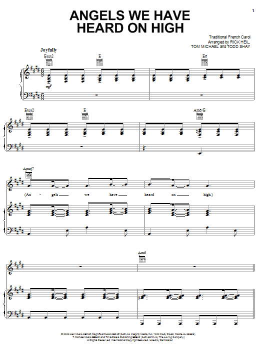 Download SONICFLOOd Angels We Have Heard On High Sheet Music