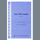 Download or print Ani Ma-amin (I Believe) Sheet Music Printable PDF 7-page score for Jewish / arranged Choir SKU: 1286927.