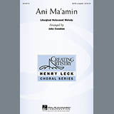 Download or print Ani Ma'amin Sheet Music Printable PDF 5-page score for Concert / arranged SATB Choir SKU: 157610.
