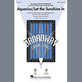 Download or print Aquarius / Let the Sunshine In (from the musical Hair) (arr. Roger Emerson) Sheet Music Printable PDF 14-page score for Broadway / arranged SATB Choir SKU: 424287.