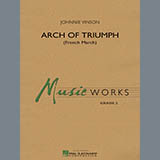 Download Johnnie Vinson Arch of Triumph (French March) - Baritone T.C. Sheet Music and Printable PDF Score for Concert Band