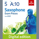 Download or print Aria (from Il barbiere di Siviglia) (Grade 5 List A10 from the ABRSM Saxophone syllabus from 2022) Sheet Music Printable PDF 1-page score for Classical / arranged Alto Sax Solo SKU: 494061.