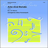 Download or print Aria And Rondo - Tenor Sax Sheet Music Printable PDF 2-page score for Classical / arranged Woodwind Solo SKU: 317051.