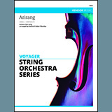 Download or print Arirang - 1st Violin Sheet Music Printable PDF 2-page score for Folk / arranged Orchestra SKU: 376385.