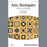 Download or print Arre Borriquito (Hurry, Little Donkey) (arr. Mark Burrows) Sheet Music Printable PDF 9-page score for Christmas / arranged 2-Part Choir SKU: 426710.