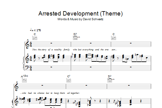 Download David Schwartz Arrested Development (Main Title) Sheet Music
